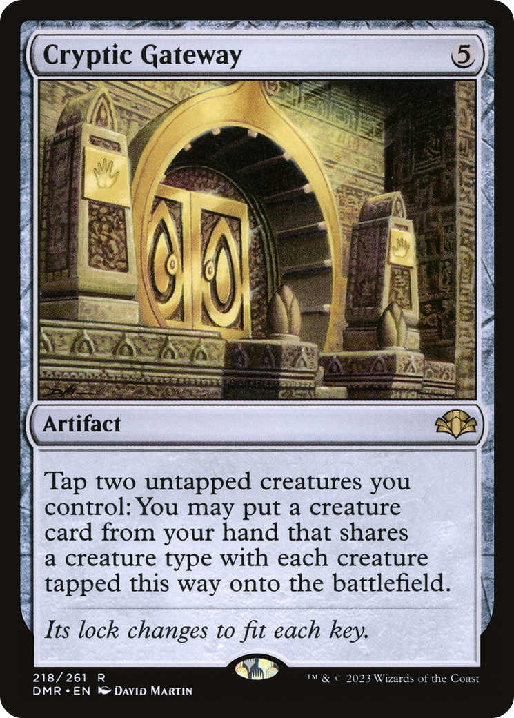 Cryptic Gateway [Dominaria Remastered] | Grognard Games