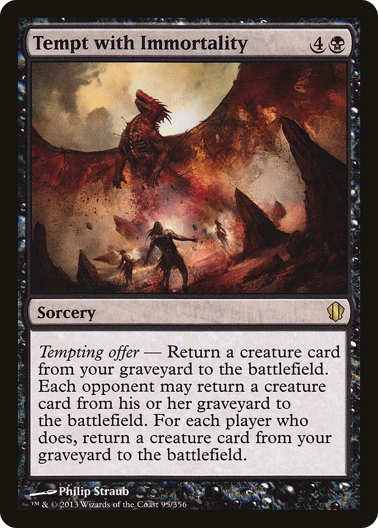 Tempt with Immortality [Commander 2013] | Grognard Games