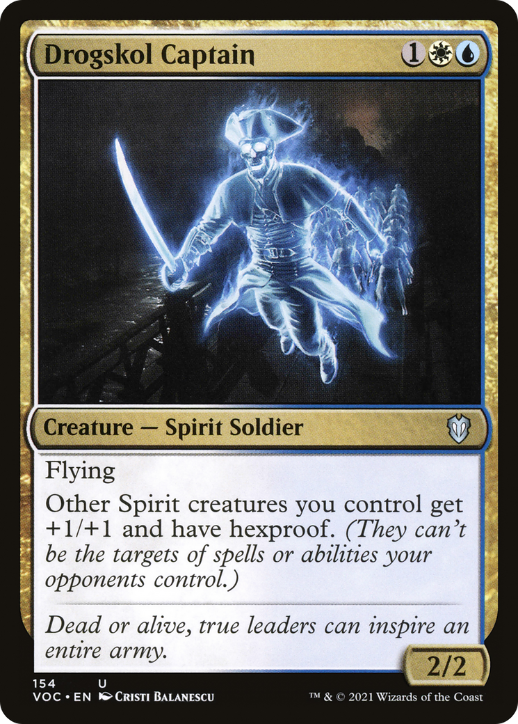 Drogskol Captain [Innistrad: Crimson Vow Commander] | Grognard Games