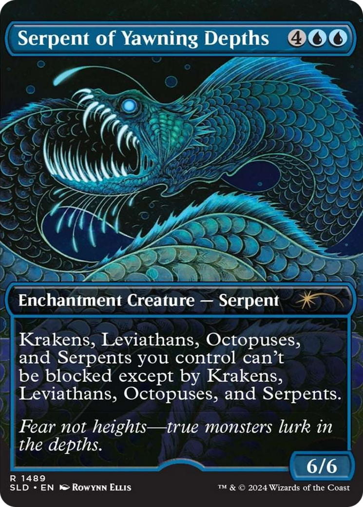 Serpent of Yawning Depths [Secret Lair Drop Series] | Grognard Games