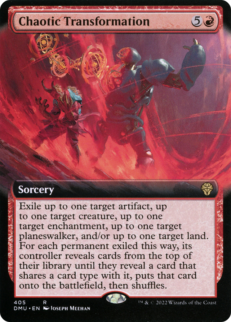 Chaotic Transformation (DMU-405) - Dominaria United: (Extended Art) | Grognard Games