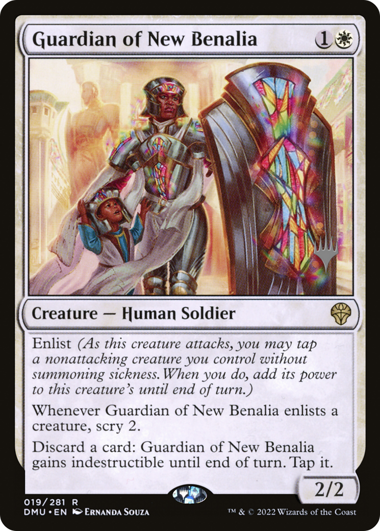 Guardian of New Benalia (Promo Pack) [Dominaria United Promos] | Grognard Games