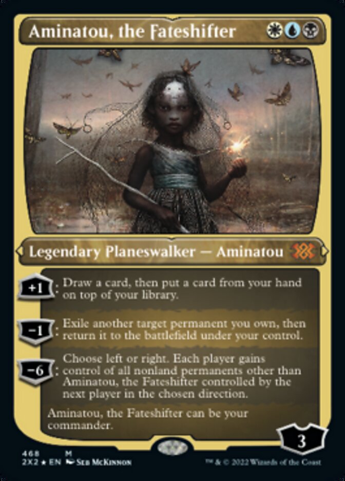 Aminatou, the Fateshifter (Foil Etched) [Double Masters 2022] | Grognard Games