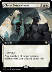 Clever Concealment (Extended Art) [Phyrexia: All Will Be One Commander] | Grognard Games