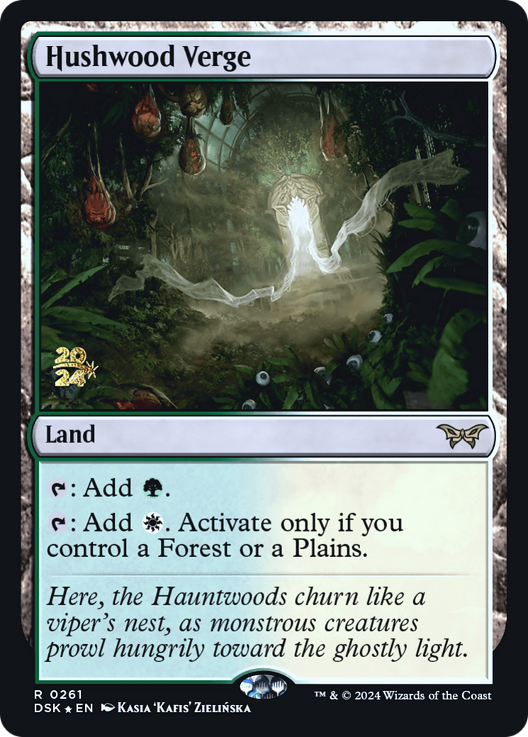 Hushwood Verge [Duskmourn: House of Horror Prerelease Promos] | Grognard Games