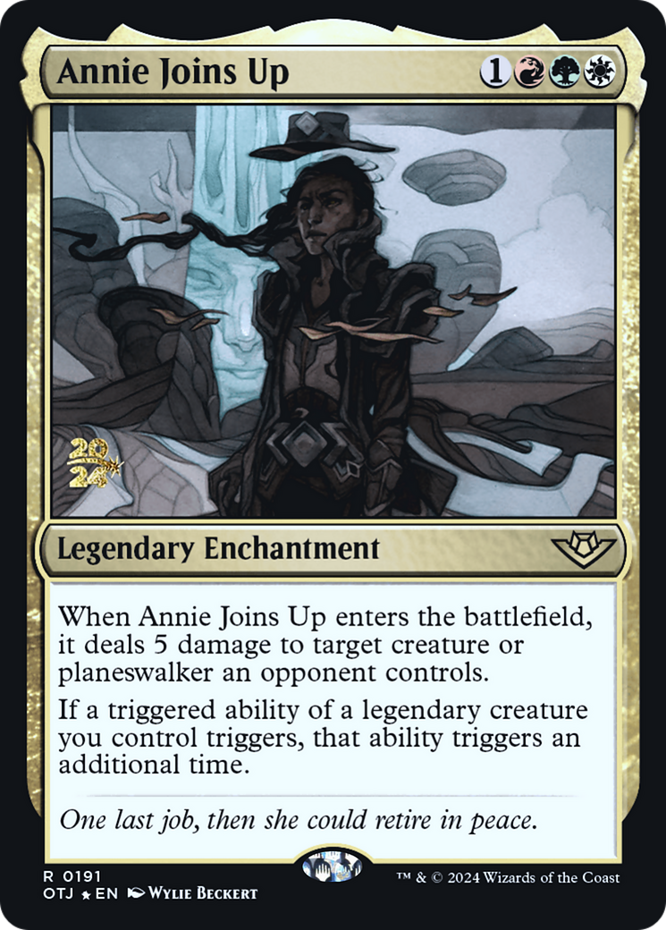 Annie Joins Up [Outlaws of Thunder Junction Prerelease Promos] | Grognard Games