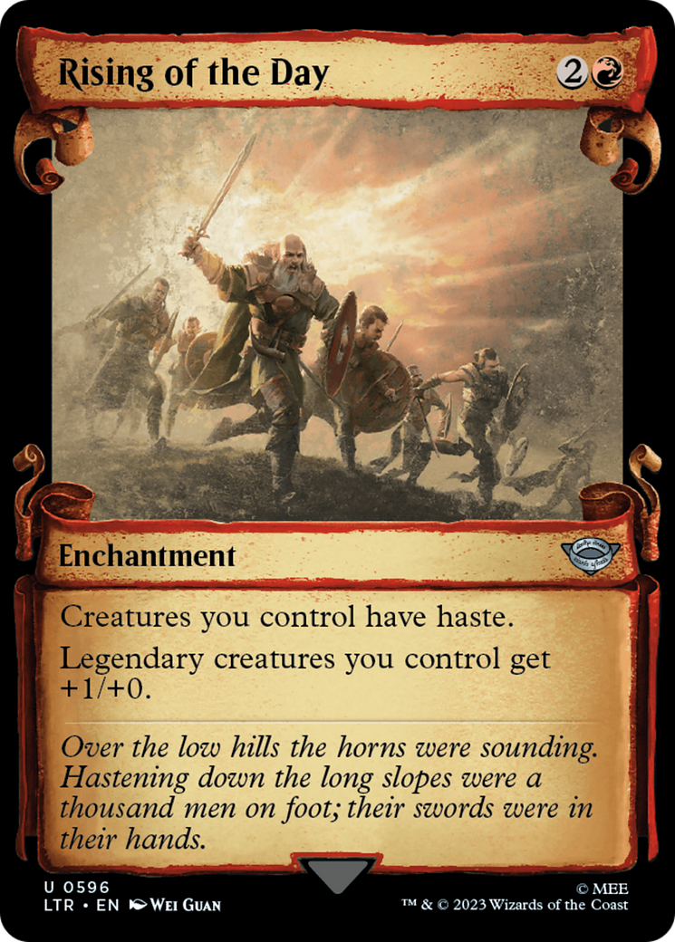 Rising of the Day [The Lord of the Rings: Tales of Middle-Earth Showcase Scrolls] | Grognard Games