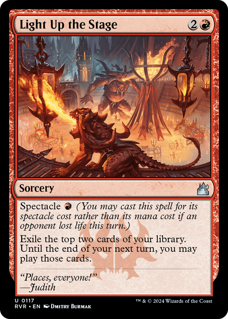 Light Up the Stage [Ravnica Remastered] | Grognard Games