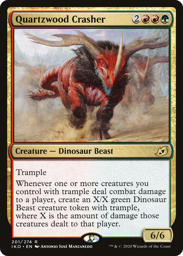 Quartzwood Crasher [Ikoria: Lair of Behemoths] | Grognard Games