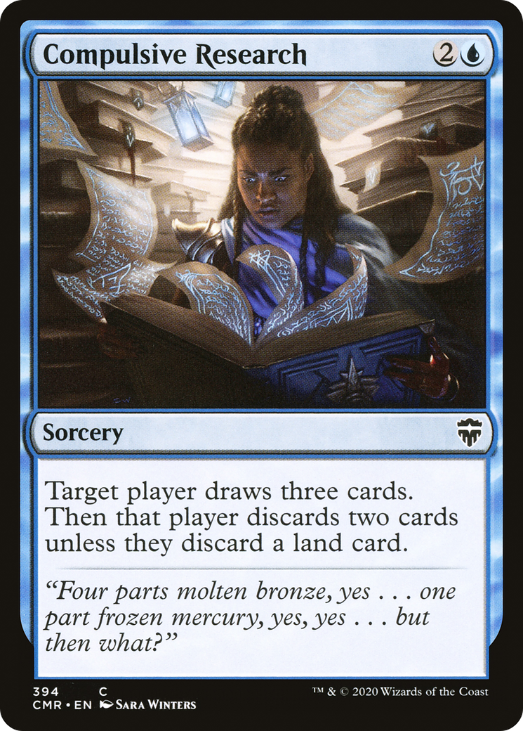Compulsive Research [Commander Legends] | Grognard Games