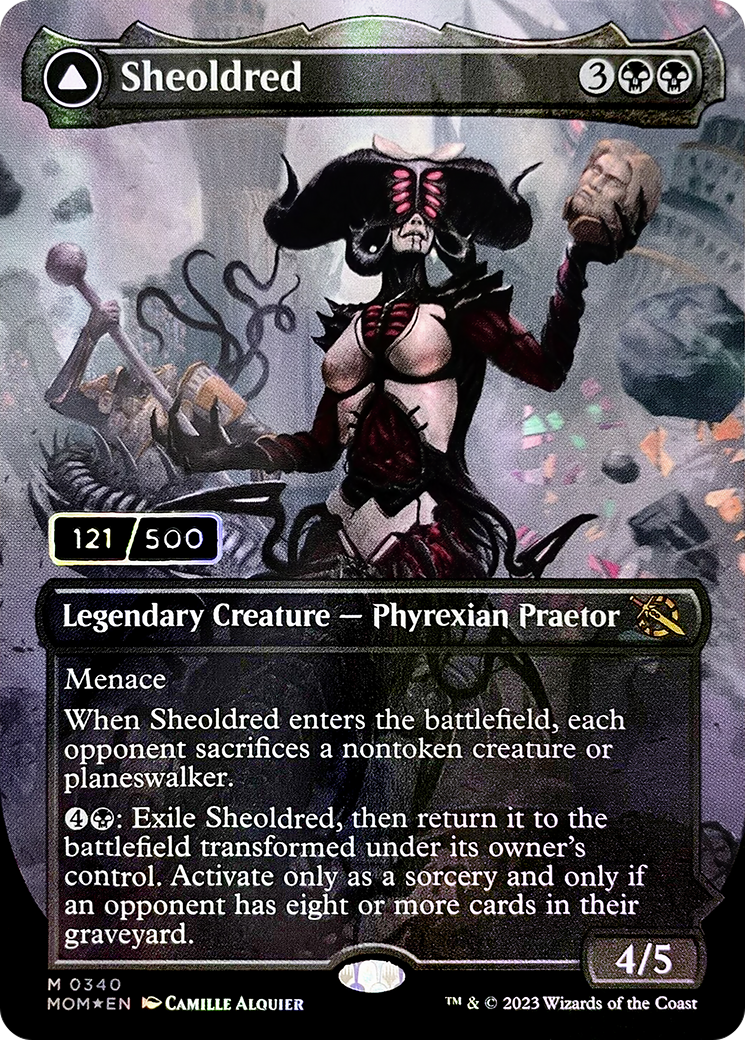 Sheoldred // The True Scriptures (Serialized) [March of the Machine] | Grognard Games