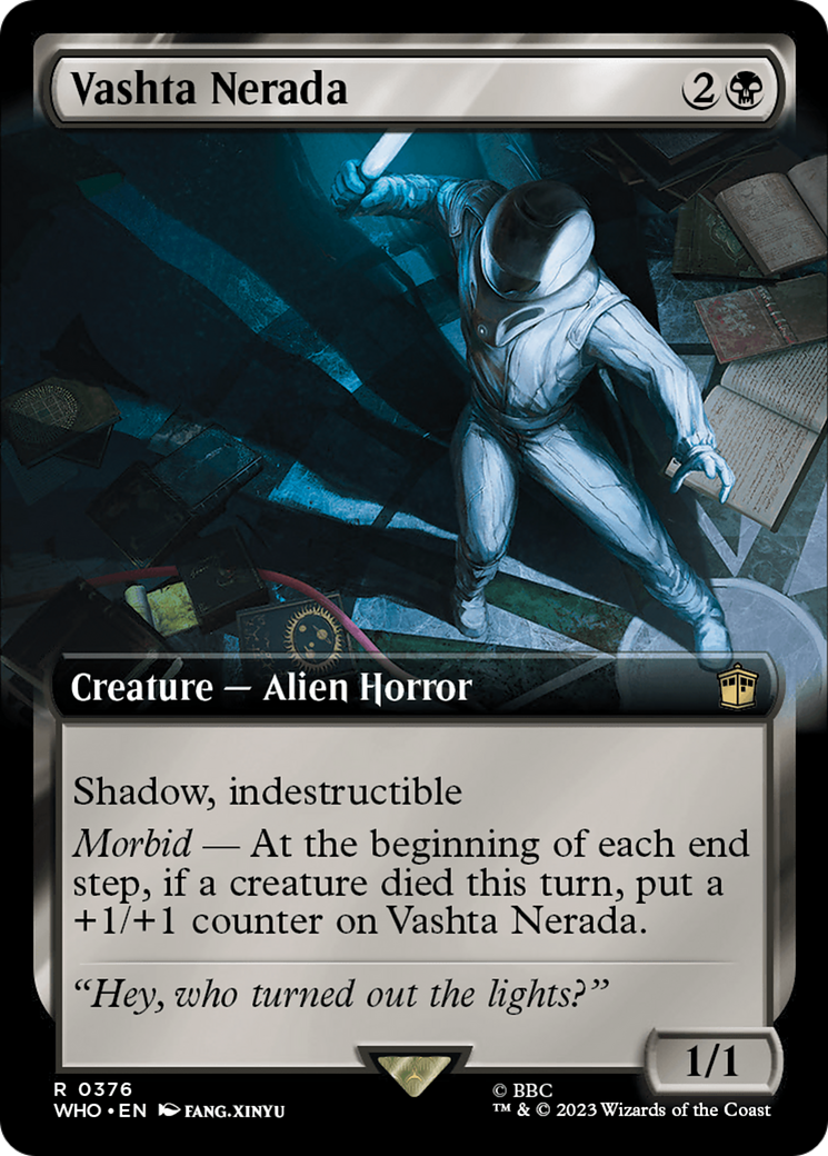 Vashta Nerada (Extended Art) [Doctor Who] | Grognard Games