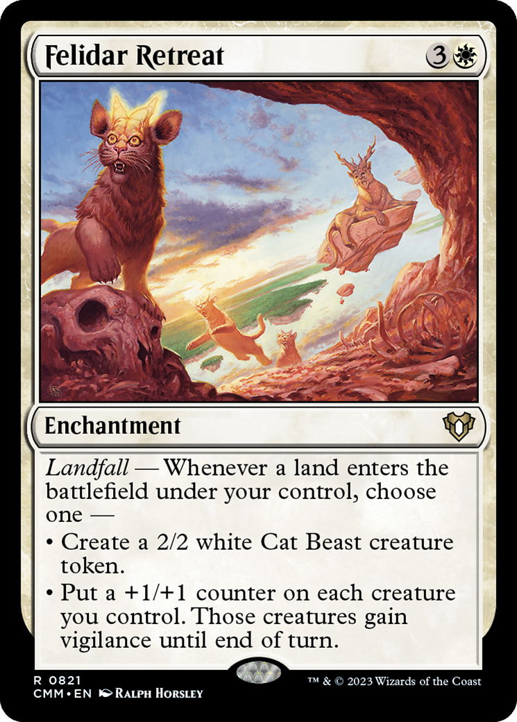 Felidar Retreat [Commander Masters] | Grognard Games