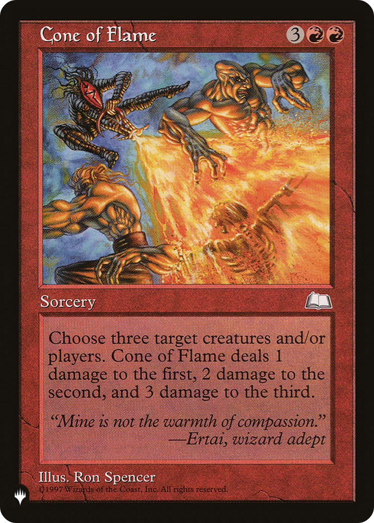 Cone of Flame [The List] | Grognard Games