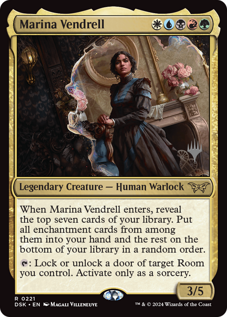 Marina Vendrell (Promo Pack) [Duskmourn: House of Horror Promos] | Grognard Games