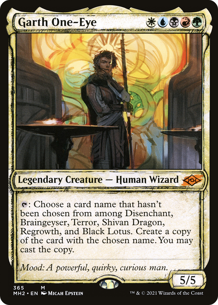 Garth One-Eye (Sketch) [Modern Horizons 2] | Grognard Games