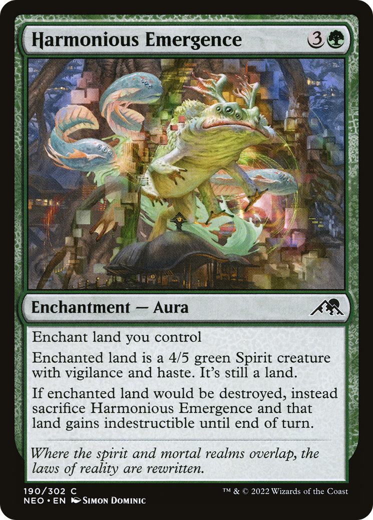 Harmonious Emergence [Kamigawa: Neon Dynasty] | Grognard Games