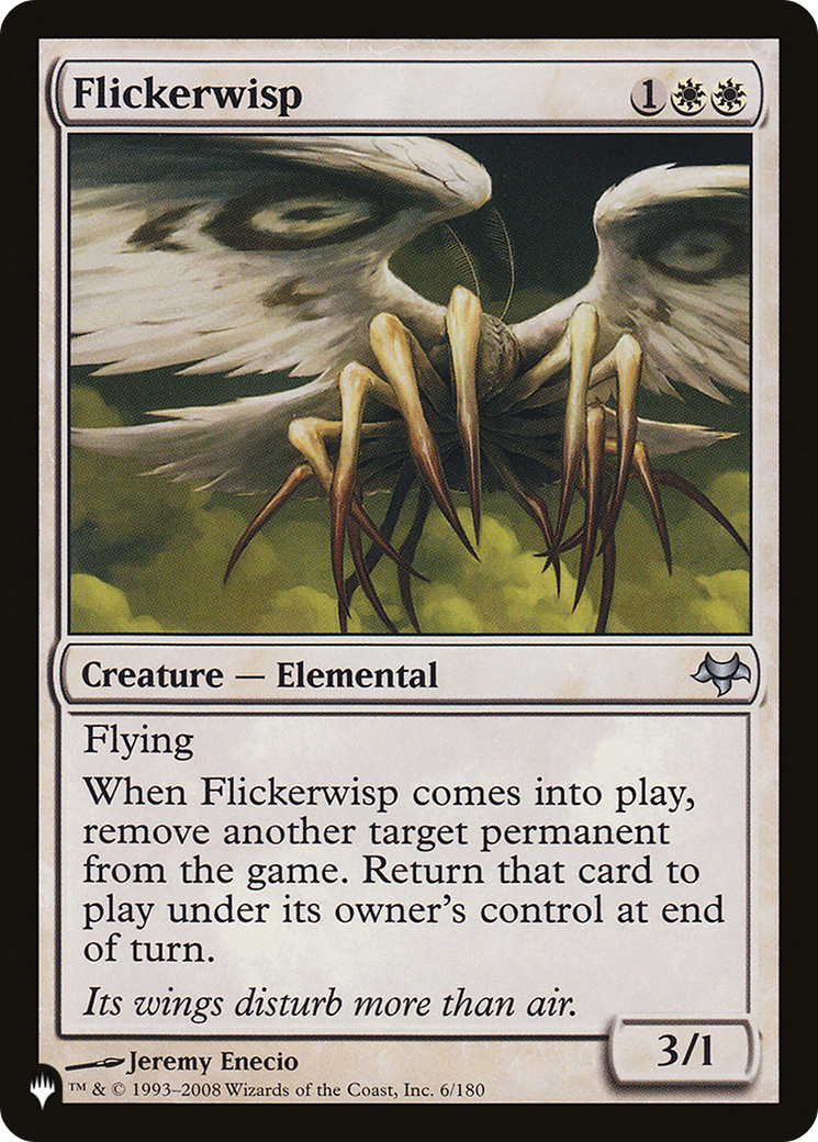 Flickerwisp [The List Reprints] | Grognard Games