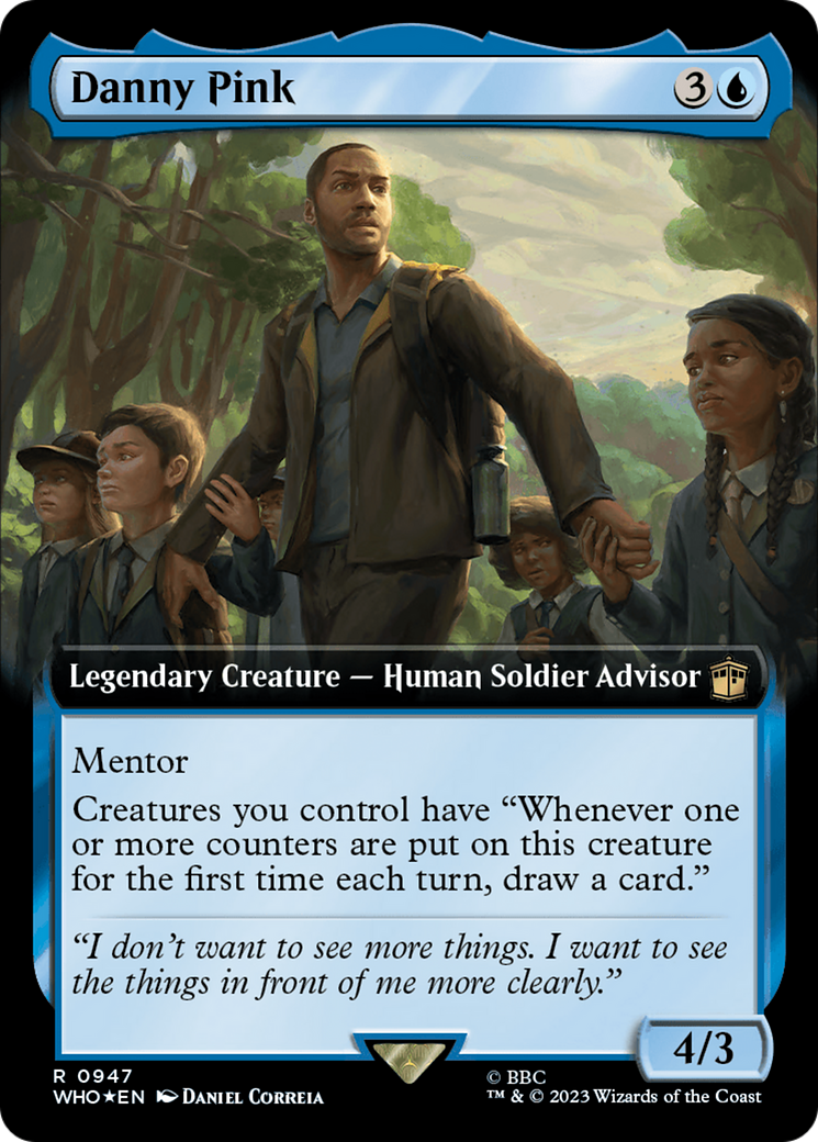 Danny Pink (Extended Art) (Surge Foil) [Doctor Who] | Grognard Games