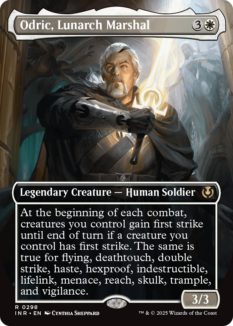 Odric, Lunarch Marshal (Borderless) [Innistrad Remastered] | Grognard Games