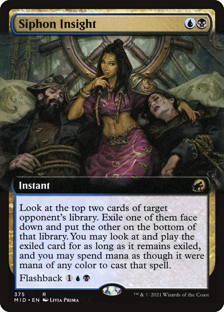 Siphon Insight (Extended) [Innistrad: Midnight Hunt] | Grognard Games