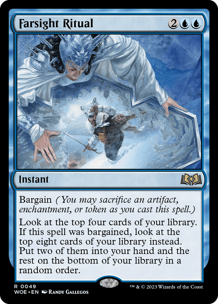 Farsight Ritual [Wilds of Eldraine] | Grognard Games