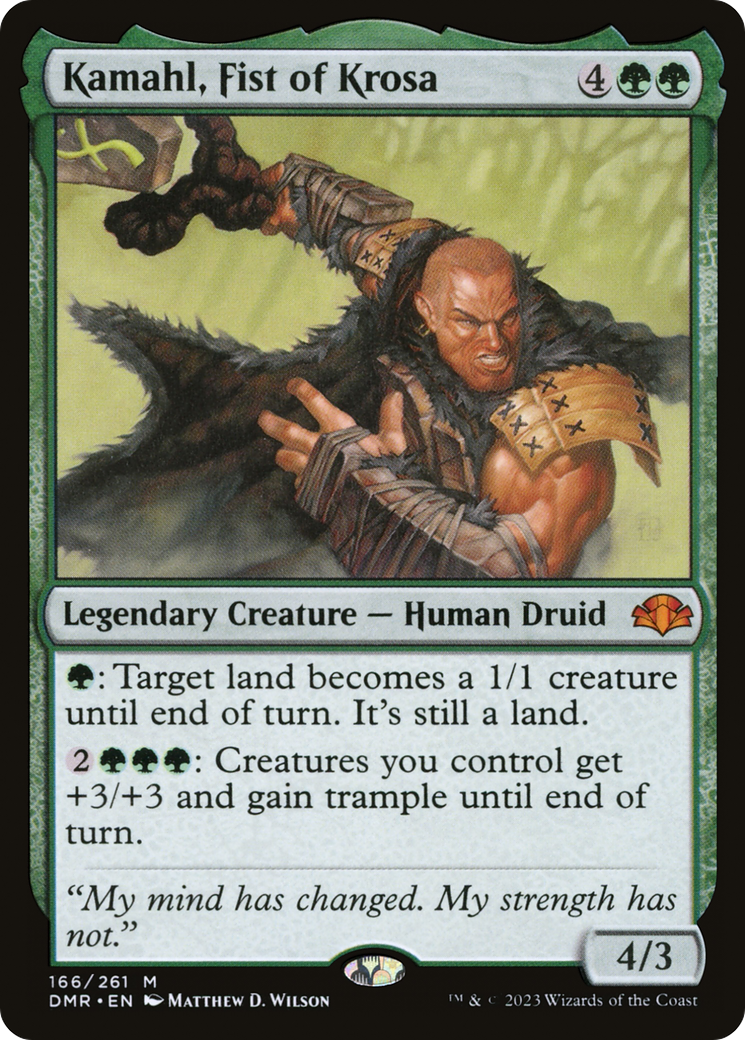 Kamahl, Fist of Krosa [Dominaria Remastered] | Grognard Games