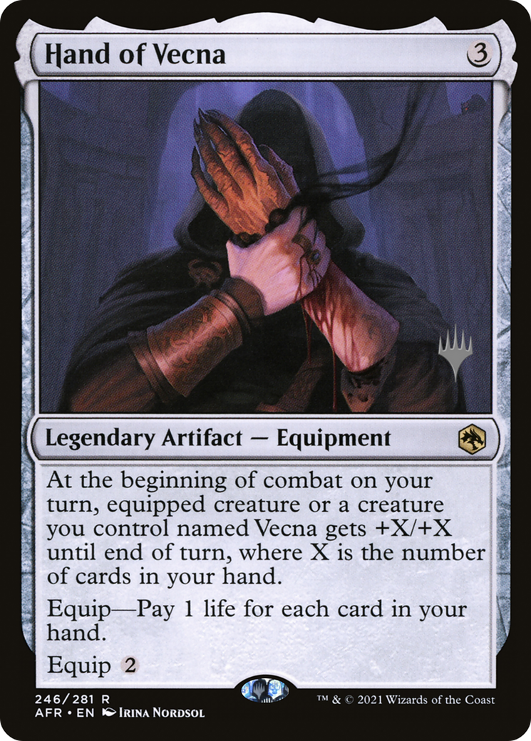 Hand of Vecna (Promo Pack) [Dungeons & Dragons: Adventures in the Forgotten Realms Promos] | Grognard Games