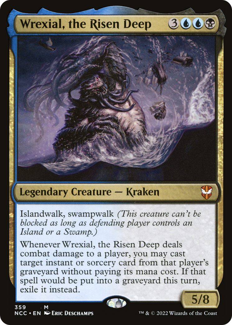Wrexial, the Risen Deep [Streets of New Capenna Commander] | Grognard Games