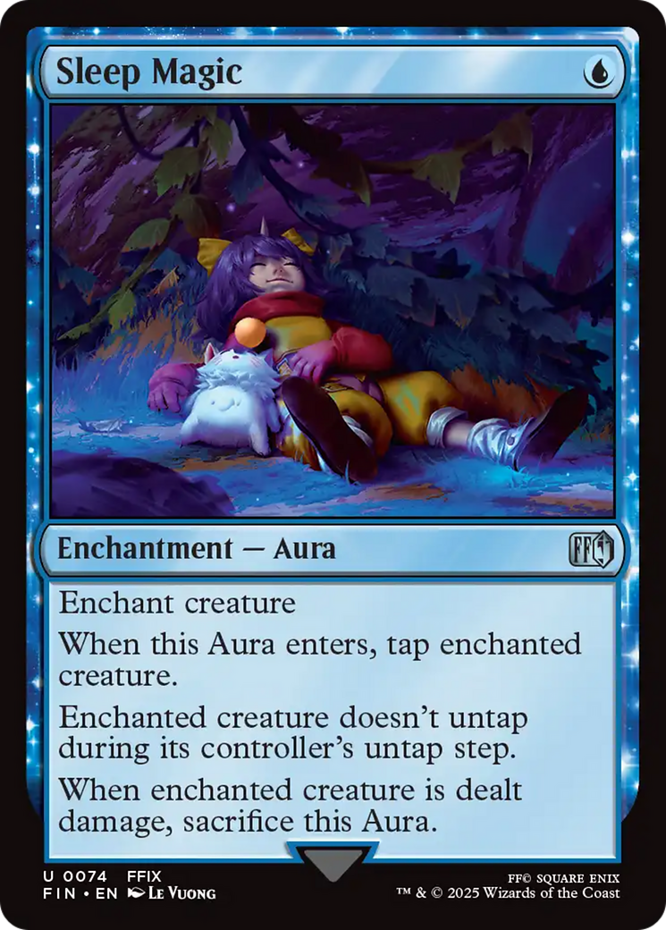Sleep Magic (FIN-074) - FINAL FANTASY: (enchantment) Foil | Grognard Games