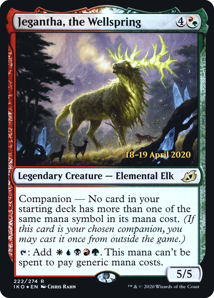 Jegantha, the Wellspring  [Ikoria: Lair of Behemoths Prerelease Promos] | Grognard Games