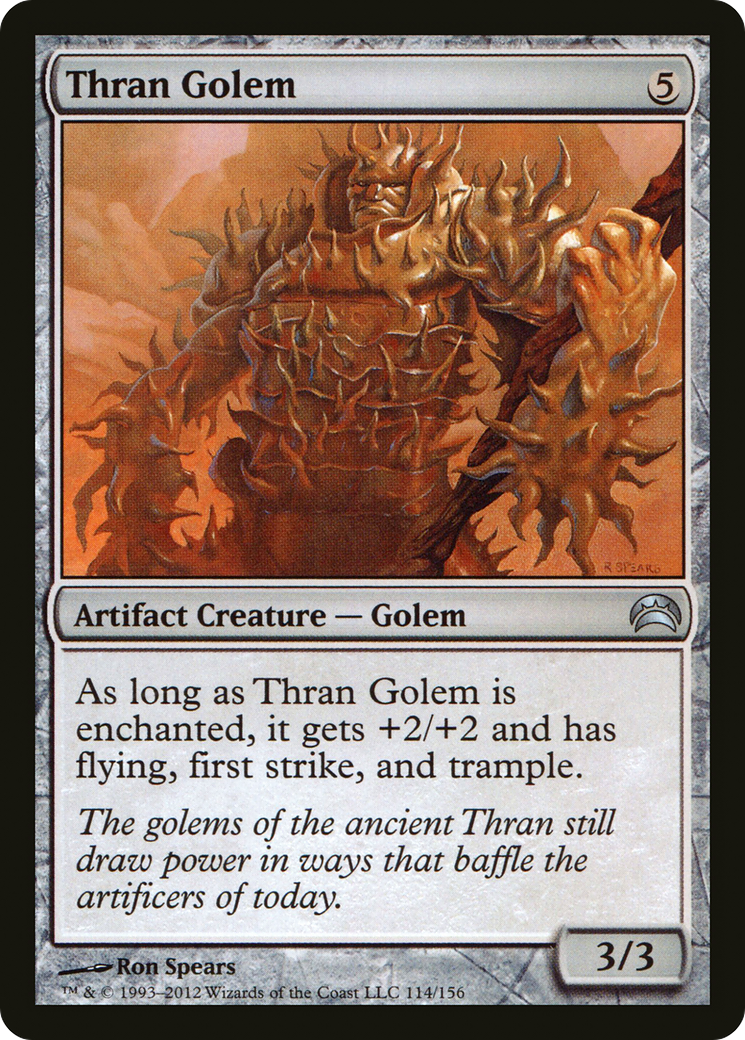 Thran Golem (PC2-114) - Planechase 2012 Foil | Grognard Games