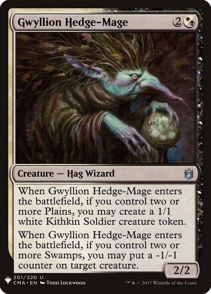 Gwyllion Hedge-Mage [Mystery Booster] | Grognard Games