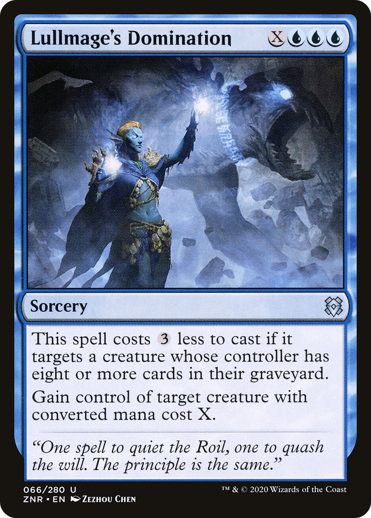 Lullmage's Domination [Zendikar Rising] | Grognard Games