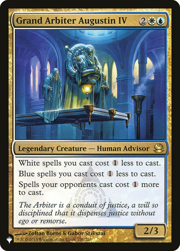 Grand Arbiter Augustin IV [The List] | Grognard Games