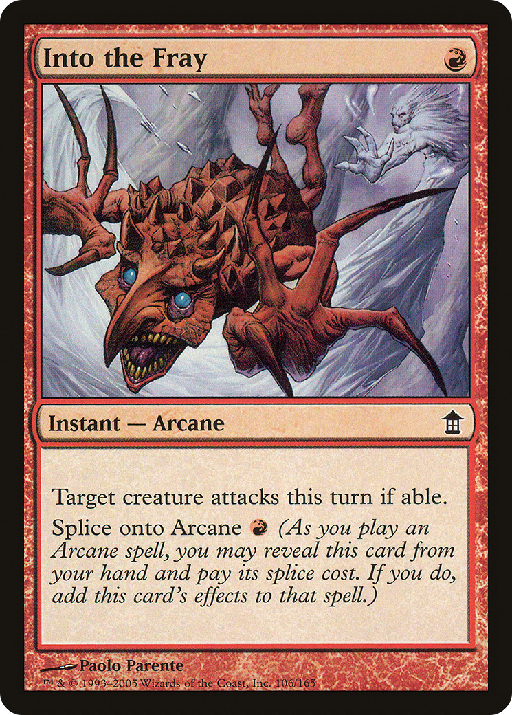 Into the Fray (SOK-106) - Saviors of Kamigawa Foil | Grognard Games