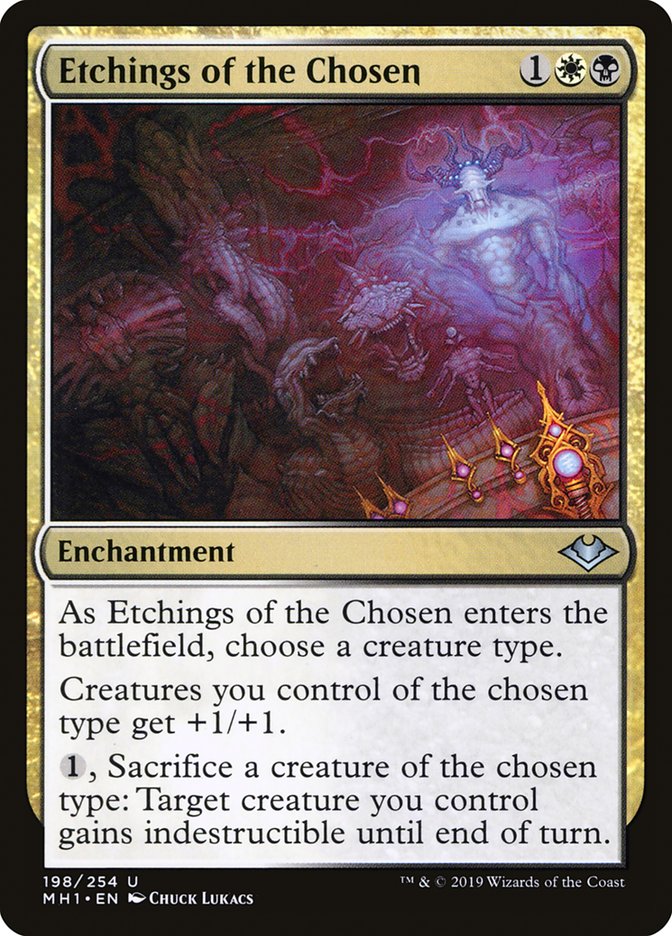 Etchings of the Chosen [Modern Horizons] | Grognard Games