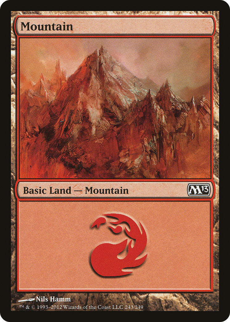 Mountain (M13-243) - Magic 2013 | Grognard Games