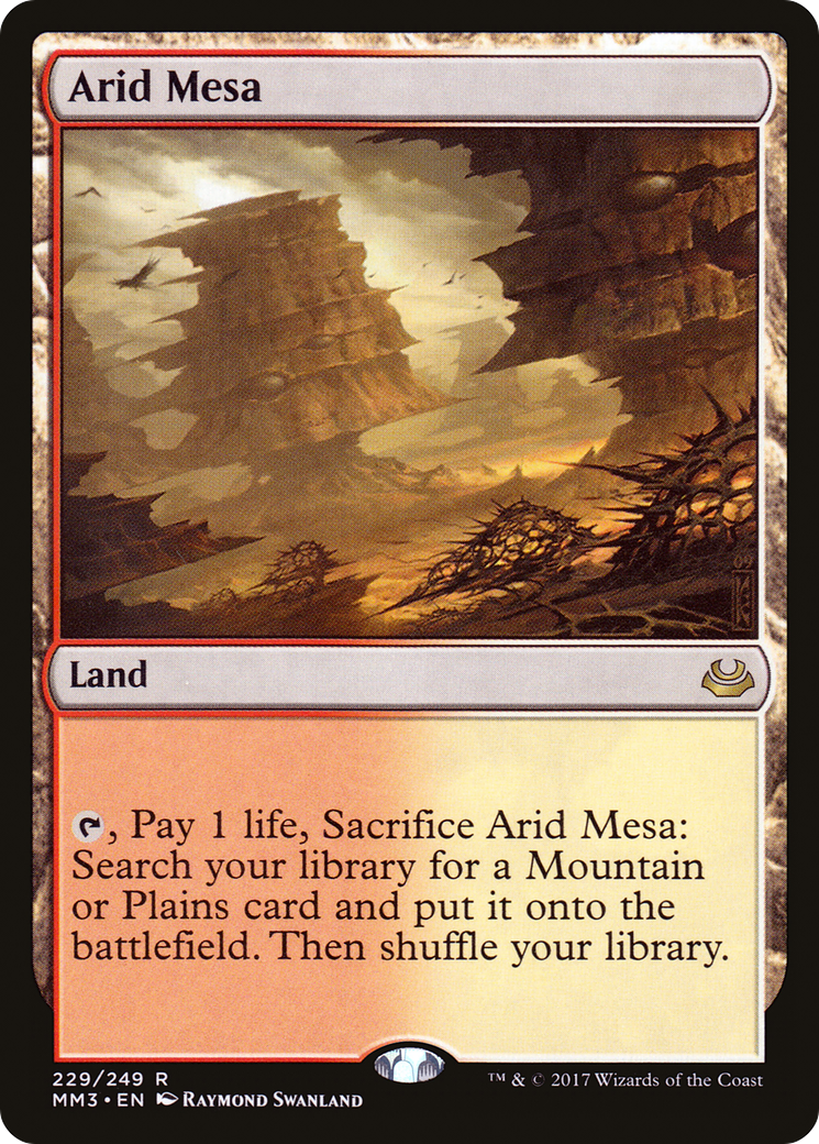 Arid Mesa (MM3-229) - Modern Masters 2017 | Grognard Games