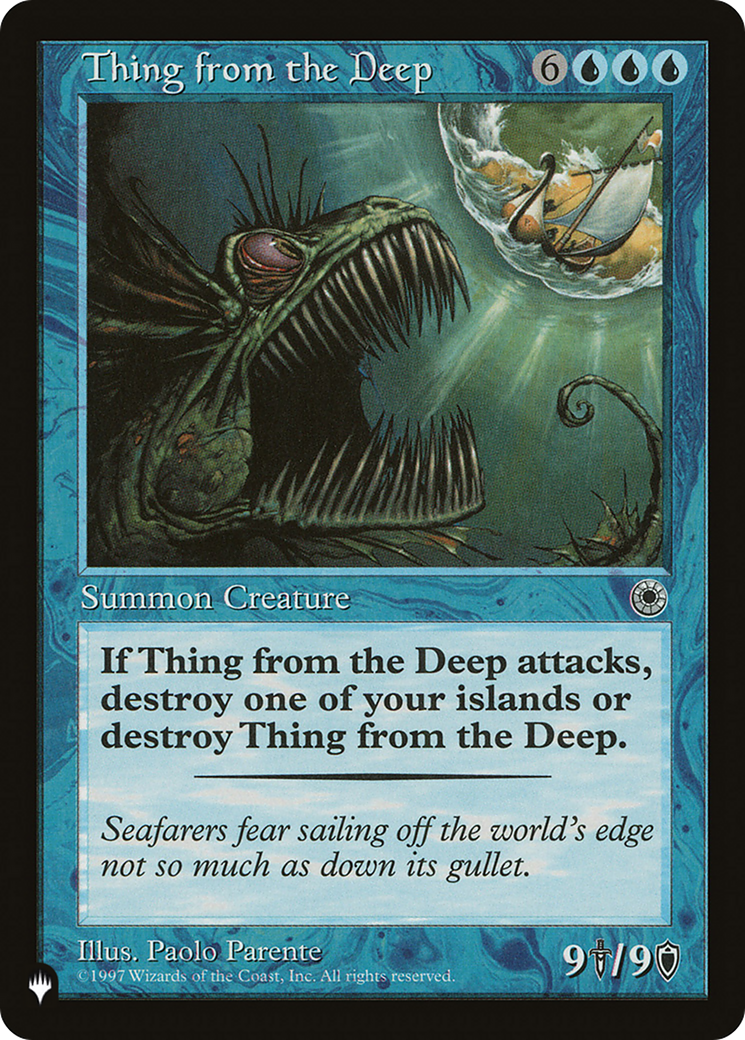 Thing from the Deep [The List] | Grognard Games