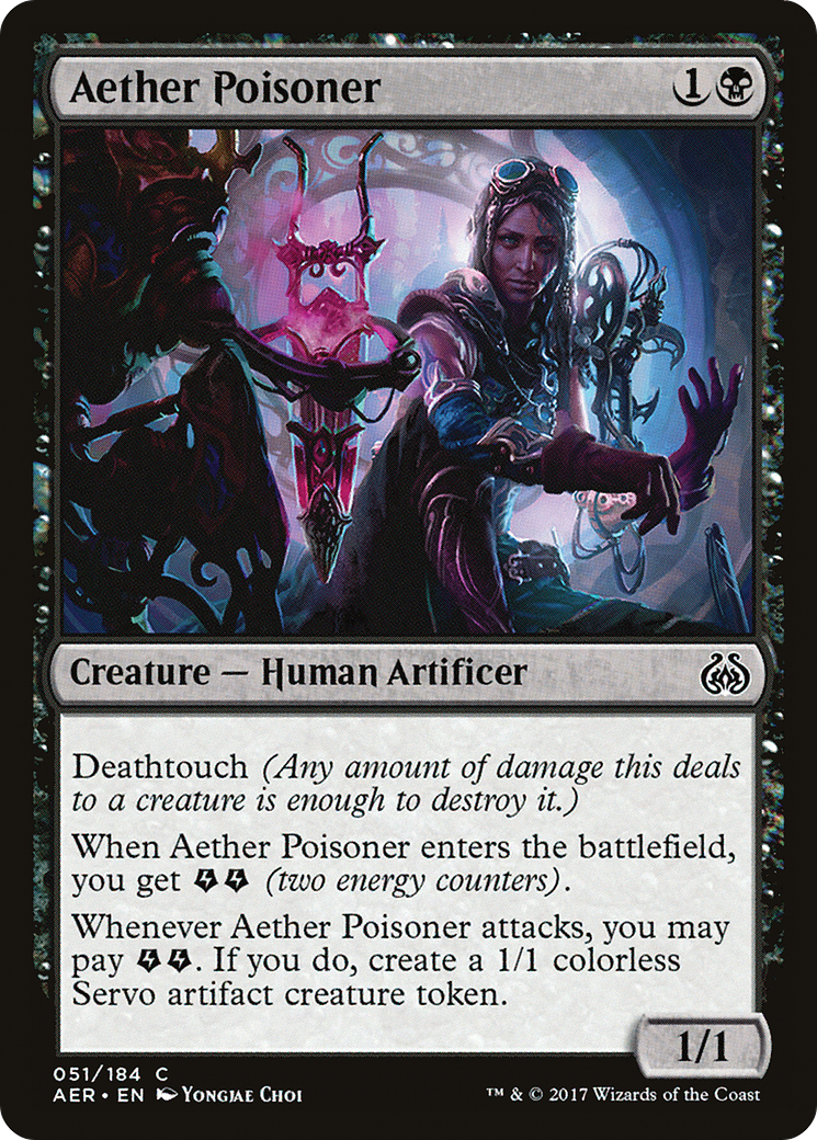 Aether Poisoner (AER-051) - Aether Revolt | Grognard Games