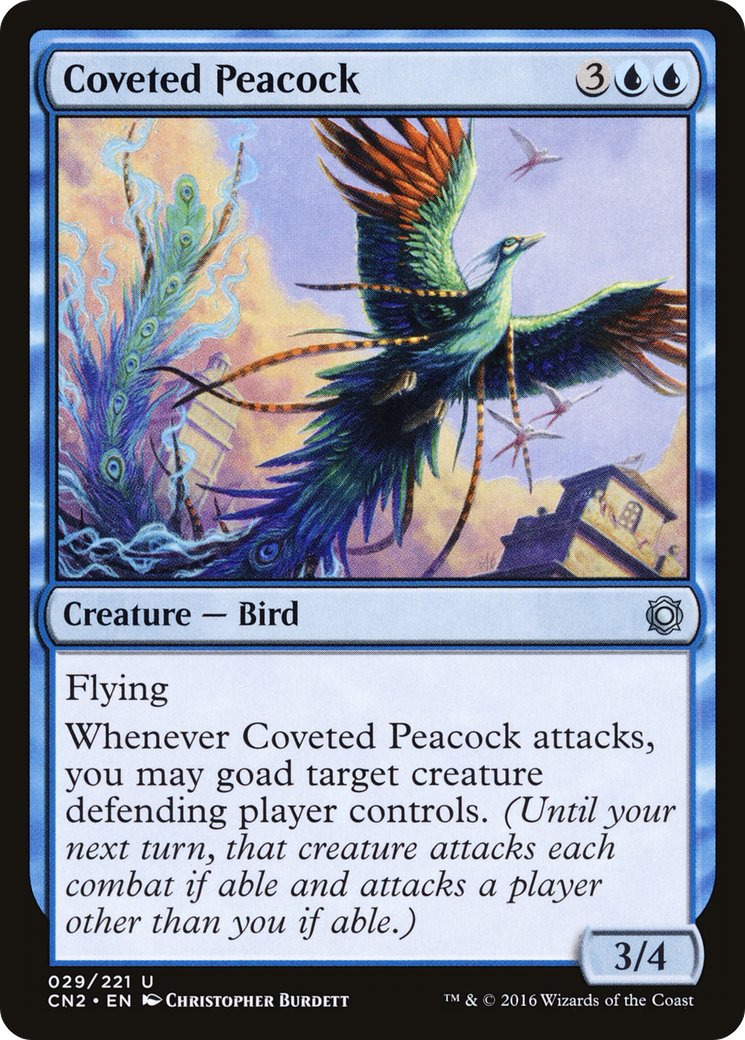 Coveted Peacock (CN2-029) - Conspiracy: Take the Crown | Grognard Games