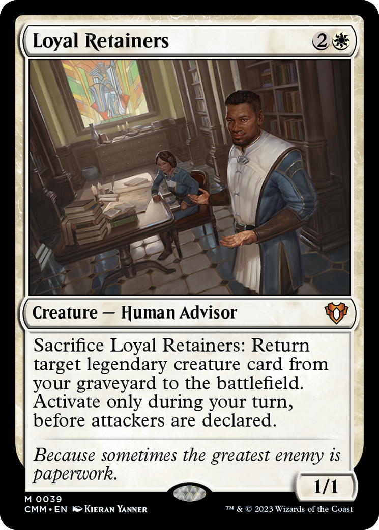 Loyal Retainers [Commander Masters] | Grognard Games