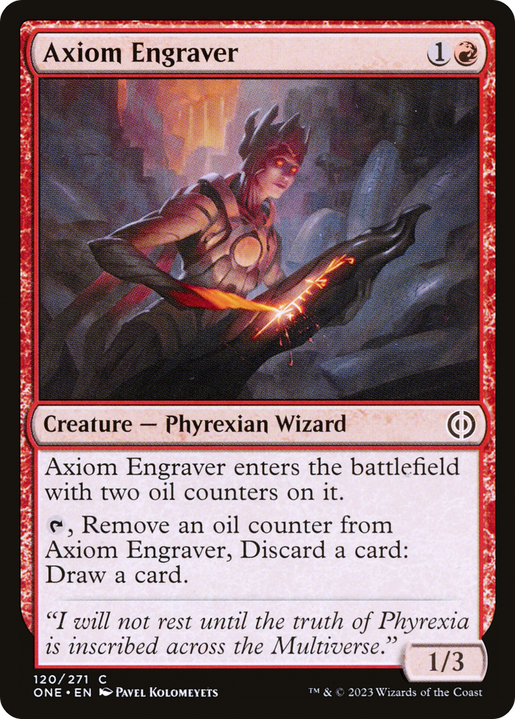 Axiom Engraver [Phyrexia: All Will Be One] | Grognard Games