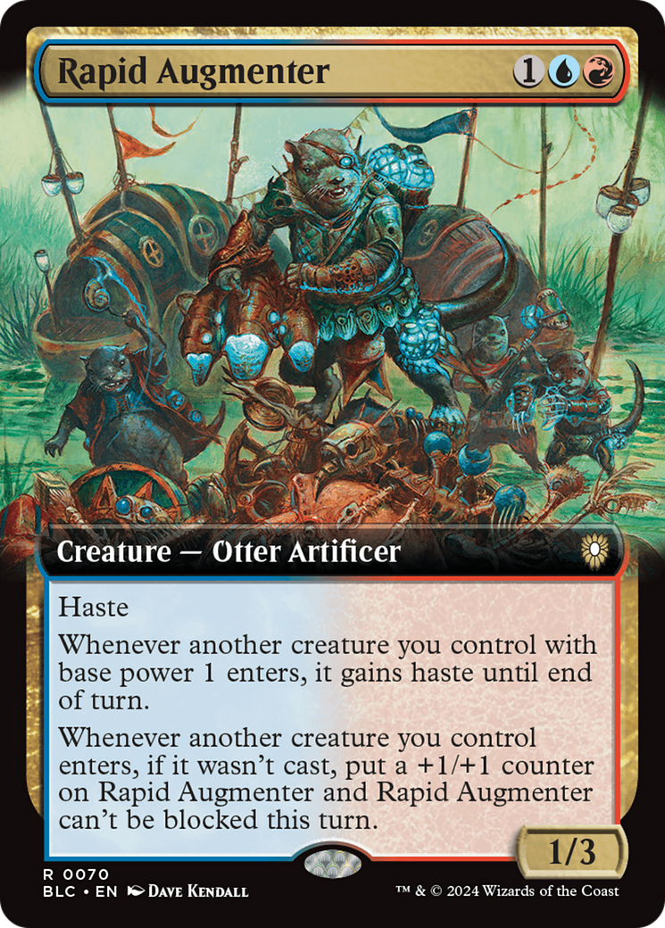 Rapid Augmenter (Extended Art) [Bloomburrow Commander] | Grognard Games