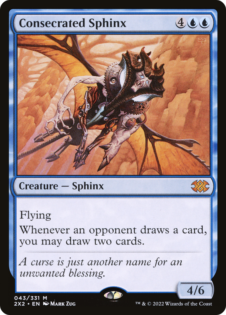 Consecrated Sphinx [Double Masters 2022] | Grognard Games