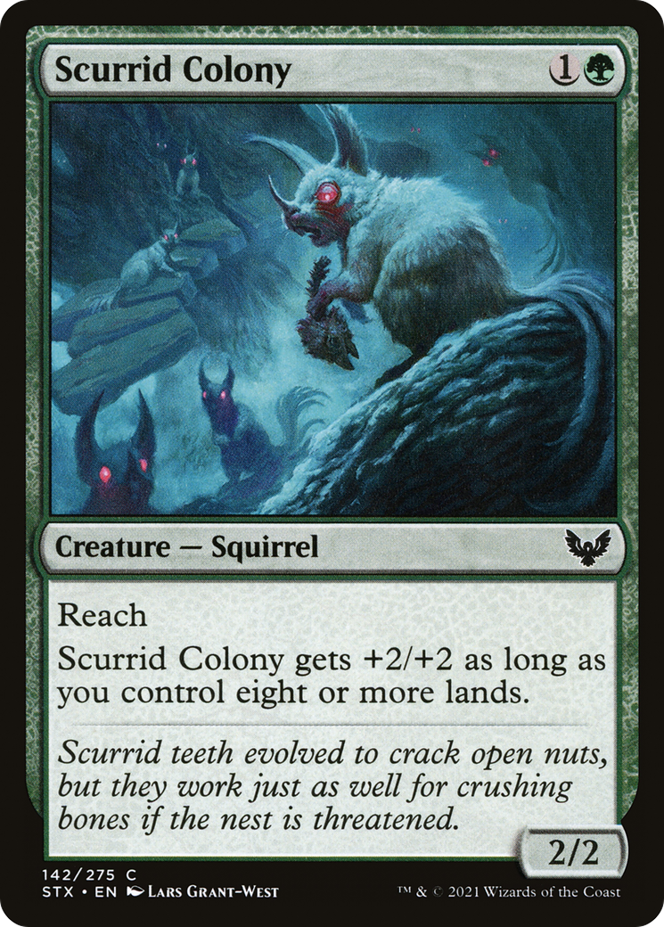 Scurrid Colony [Strixhaven: School of Mages] | Grognard Games