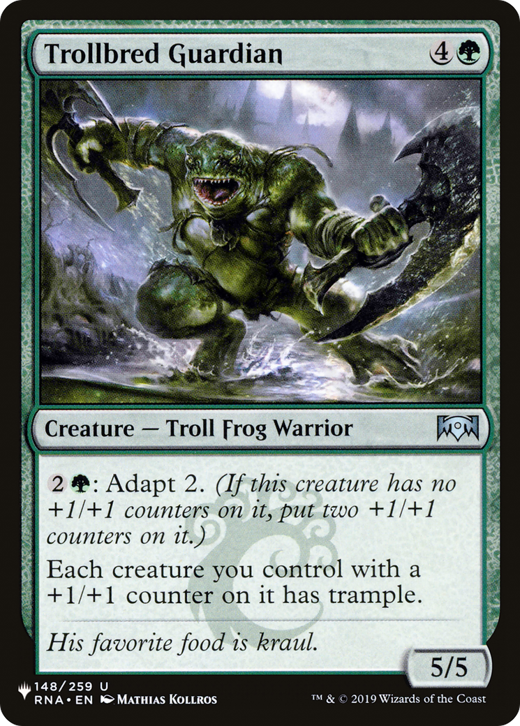 Trollbred Guardian [The List] | Grognard Games