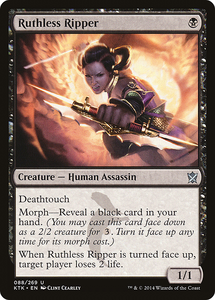 Ruthless Ripper (KTK-088) - Khans of Tarkir Foil | Grognard Games