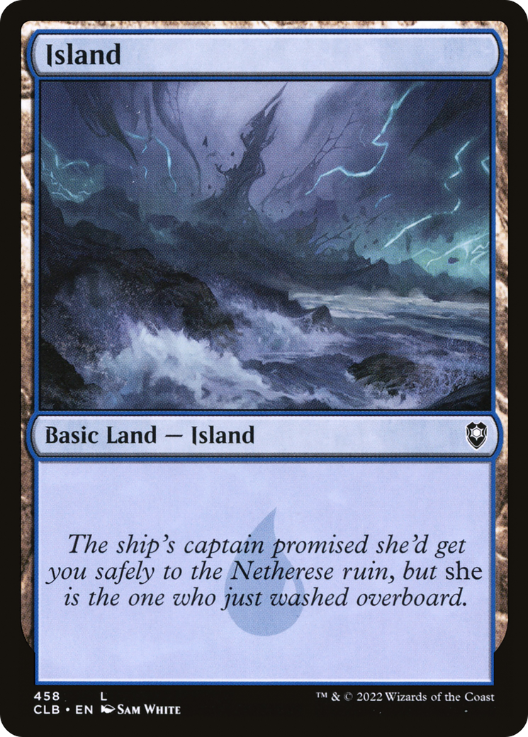 Island (458) [Commander Legends: Battle for Baldur's Gate] | Grognard Games